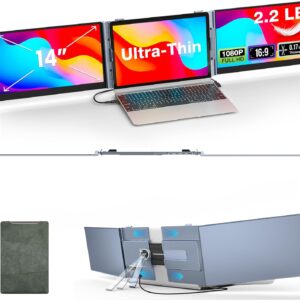 S8 PRO 14" Triple Screen Laptop Screen Extender