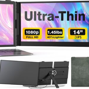 S8 14” Dual Screen Laptop Screen Extender