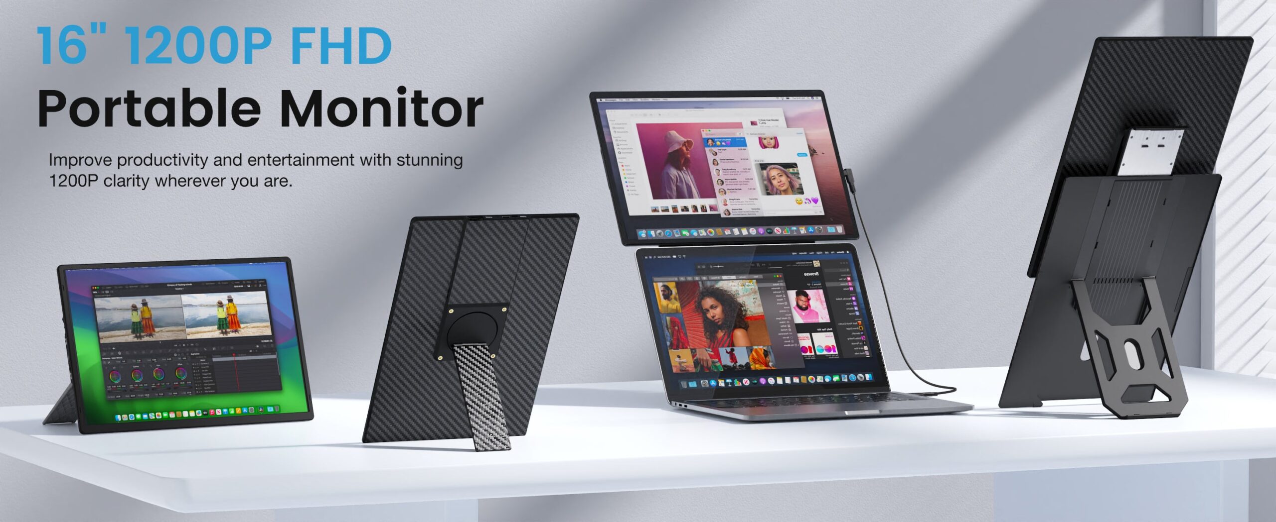 N2 16" Dual Screen Laptop Screen Extender 8 01 scaled
