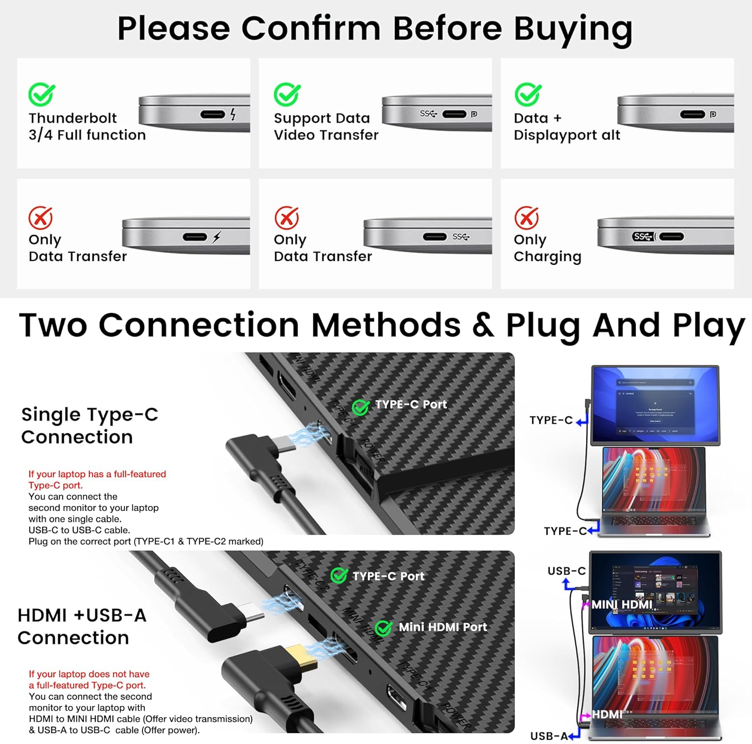 N2 16" Dual Screen Laptop Screen Extender 7 N2 16" Dual Screen Laptop Screen Extender - Image 7